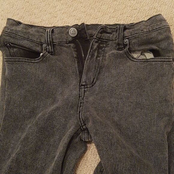 2/$20  Cheap Monday Narr Tight Black jeans size 26 - Picture 3 of 11